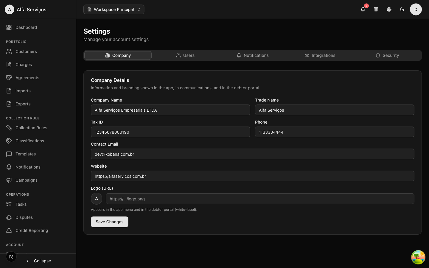 API keys